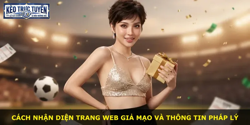 Cách nhận diện trang web giả mạo và thông tin pháp lý