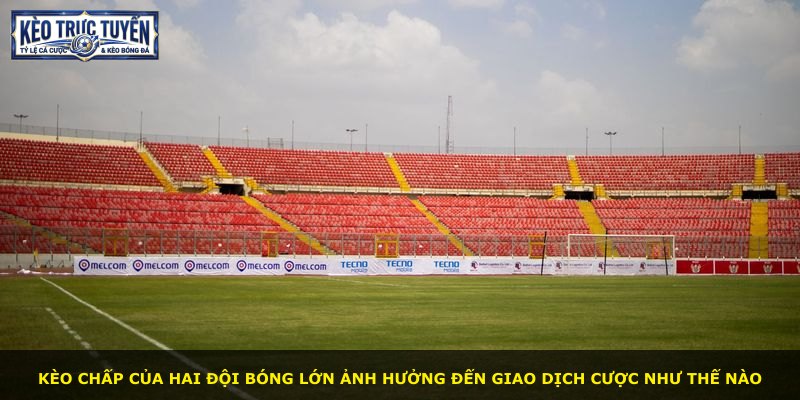 Kèo chấp của hai đội bóng lớn ảnh hưởng đến giao dịch cược như thế nào
