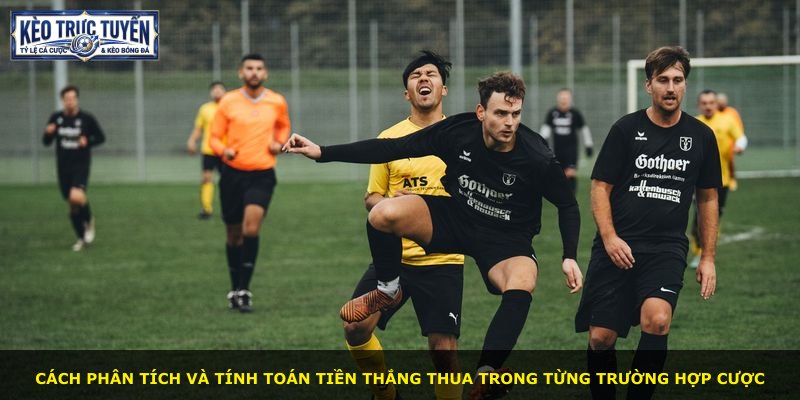 Cách phân tích và tính toán tiền thắng thua trong từng trường hợp cược