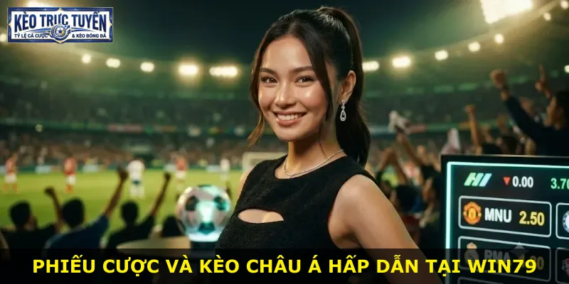 Phiếu cược và kèo châu Á hấp dẫn tại Win79