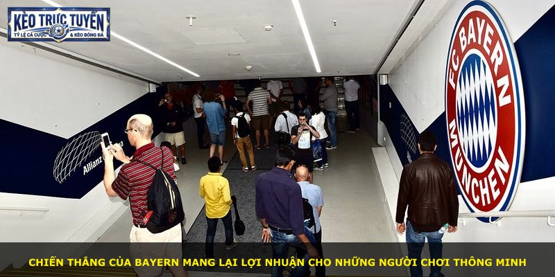 Chiến thắng của Bayern mang lại lợi nhuận cho những người chơi thông minh