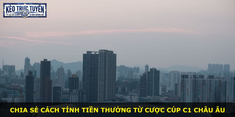 Chia sẻ cách tính tiền thưởng từ cược Cúp C1 châu Âu